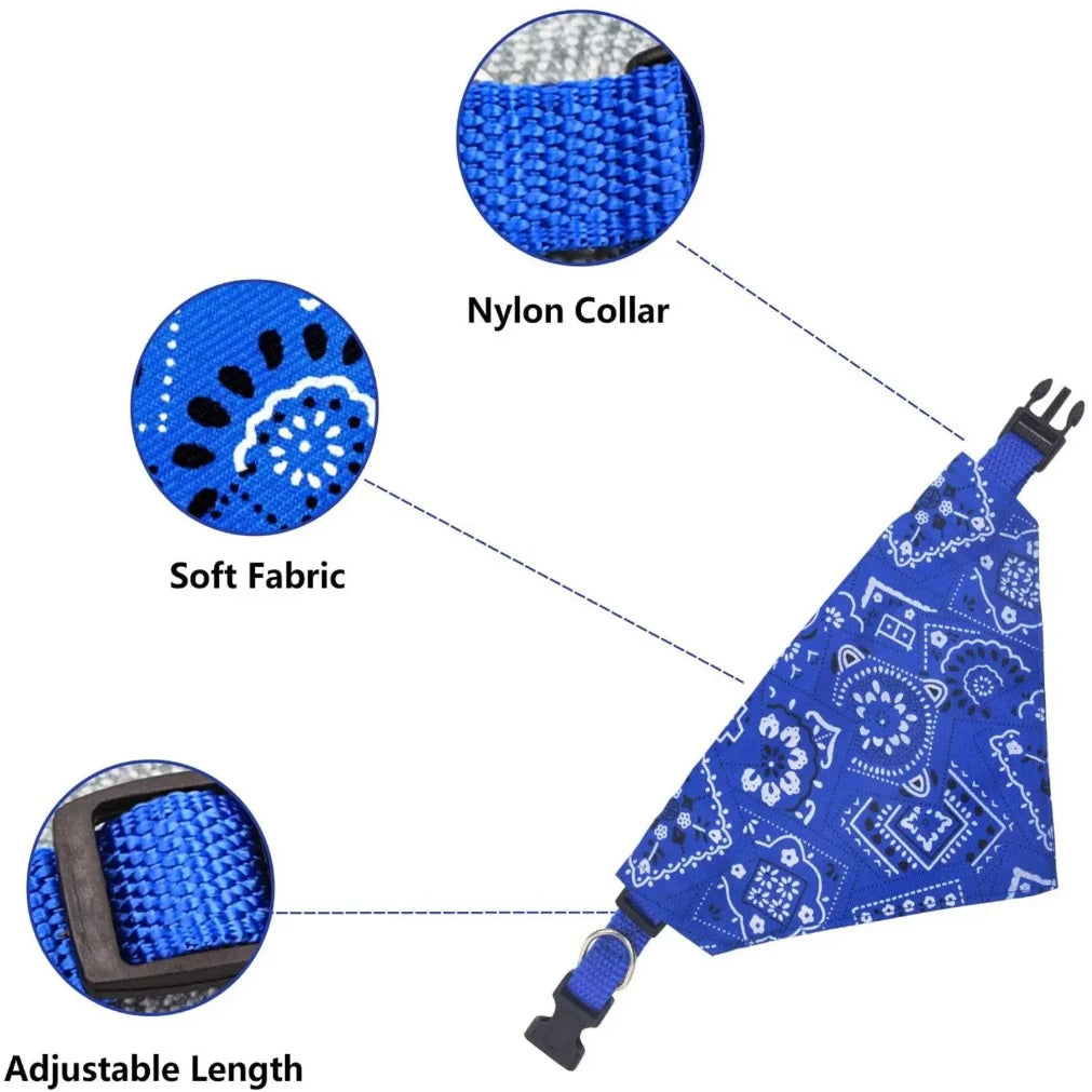 Adjustable Triangular Bandana- Washable-Dress up-Sizes SML-Costume/Apparel
