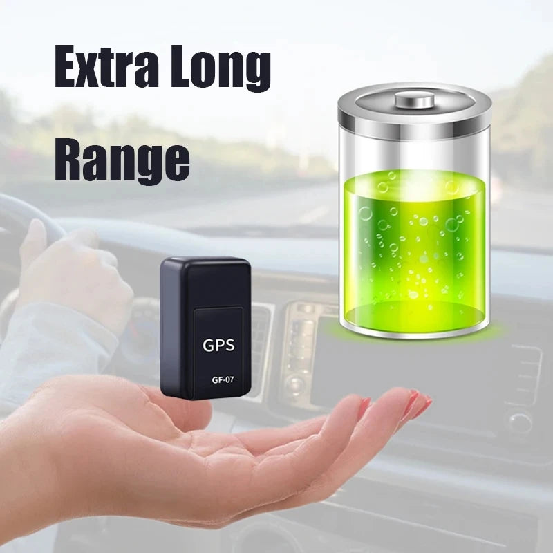 GF07 Magnetic Mini GPS Tracker -Real-Time Locator -Car- Pets-Kids- Compact- Portable GPS Locator- Position APP-Pet Accessories