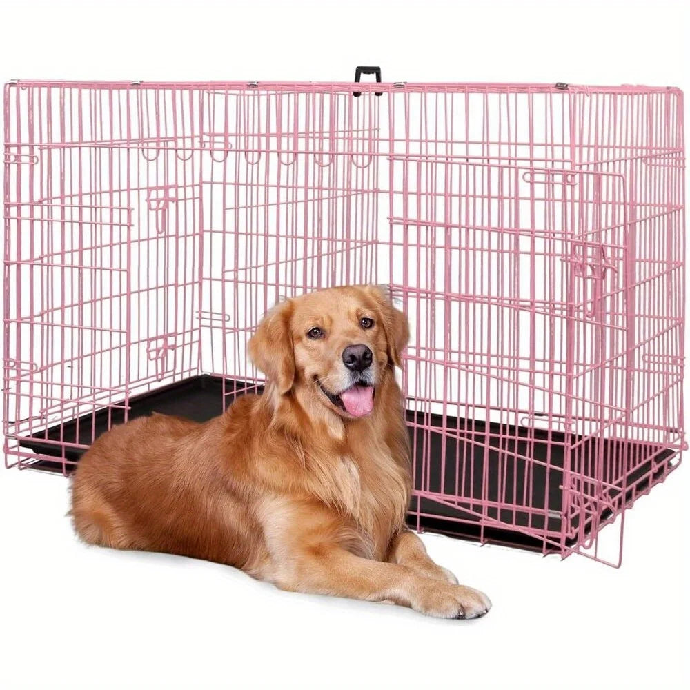 Folding Wire Crate for dogs
