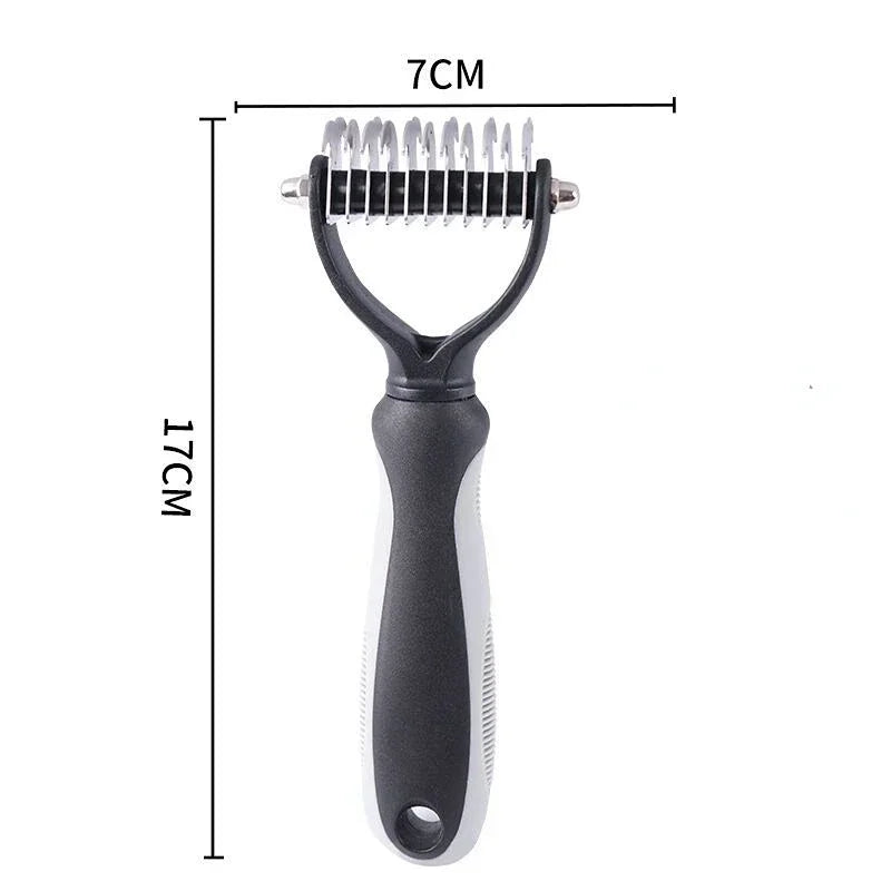 Pet Comb- Hair Remover Grooming Tools- Detachable Clipper-Pet Grooming