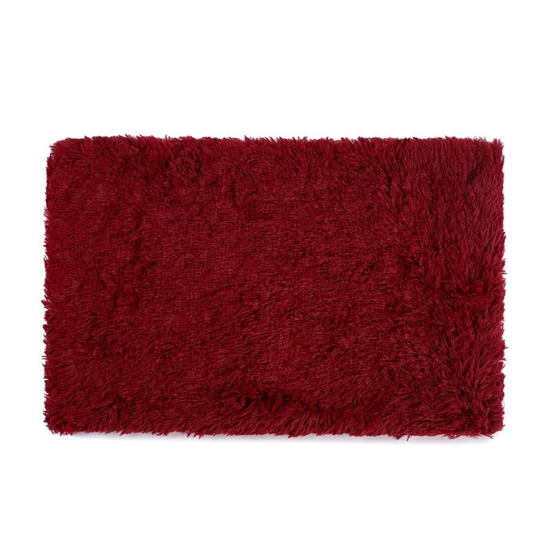 Super Soft Fleece Fluffy Pet Blankets- Extra Warm-Breathable- for Small Medium Large Dogs-Beds & Blankets