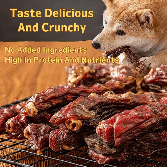 150g/5.29oz (3 Count x50g/1.76oz) Duck Necks- All Natural Ingredients-Healthy- Easily Digestible