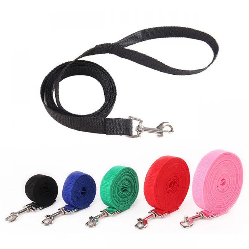 4ft-100ft Nylon Dog Leash Long Leash for Dogs-Extended Control Dog Leashes- Collars/Leashes