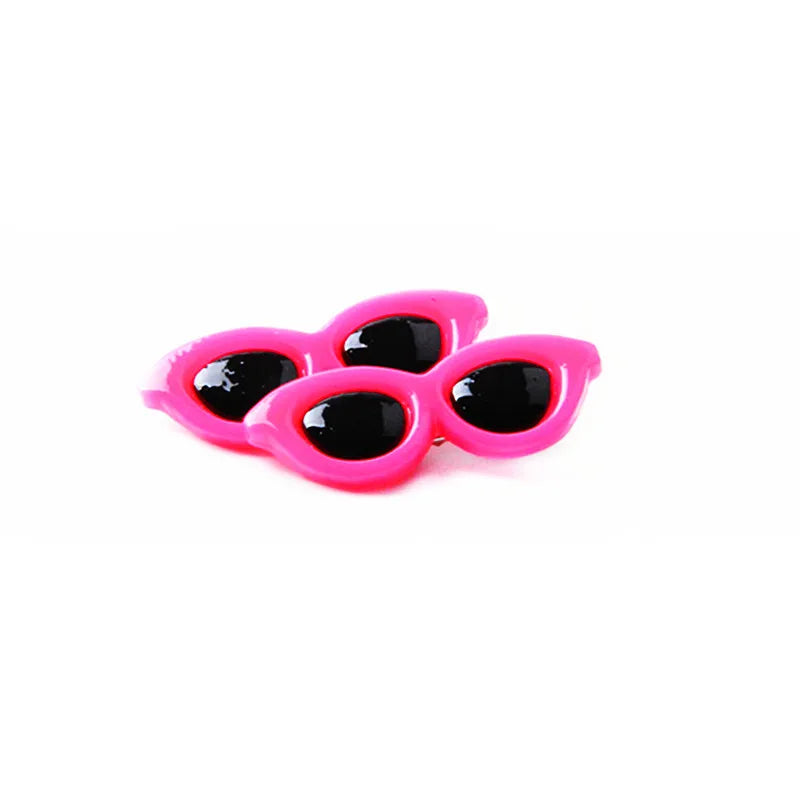 New Pet Lovely Heart Sunglasses- Hairpins Dog Bows Hair Clips for Puppy/Dogs-Pet Accessories
