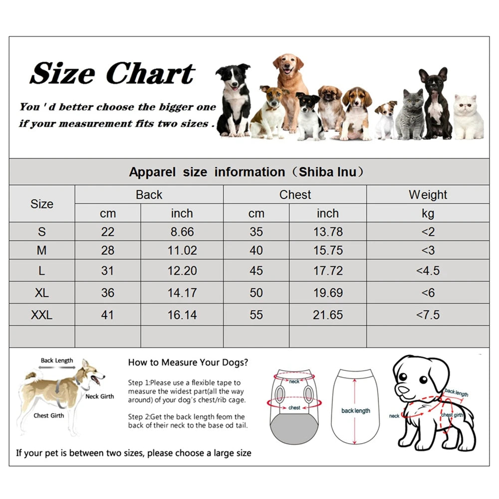 Dog  Thickness Hooded Driver Style Four Legs Cotton Winter Coat- Windproof Dog Jumpsuit- Warm Small Puppy Dogs Clothing