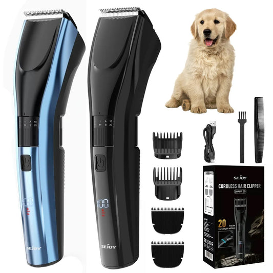 Pet Hair Clippers For Dog -Hair Trimmer  Shaver Hair Cutting Machine Puppy Grooming Haircut Low noise