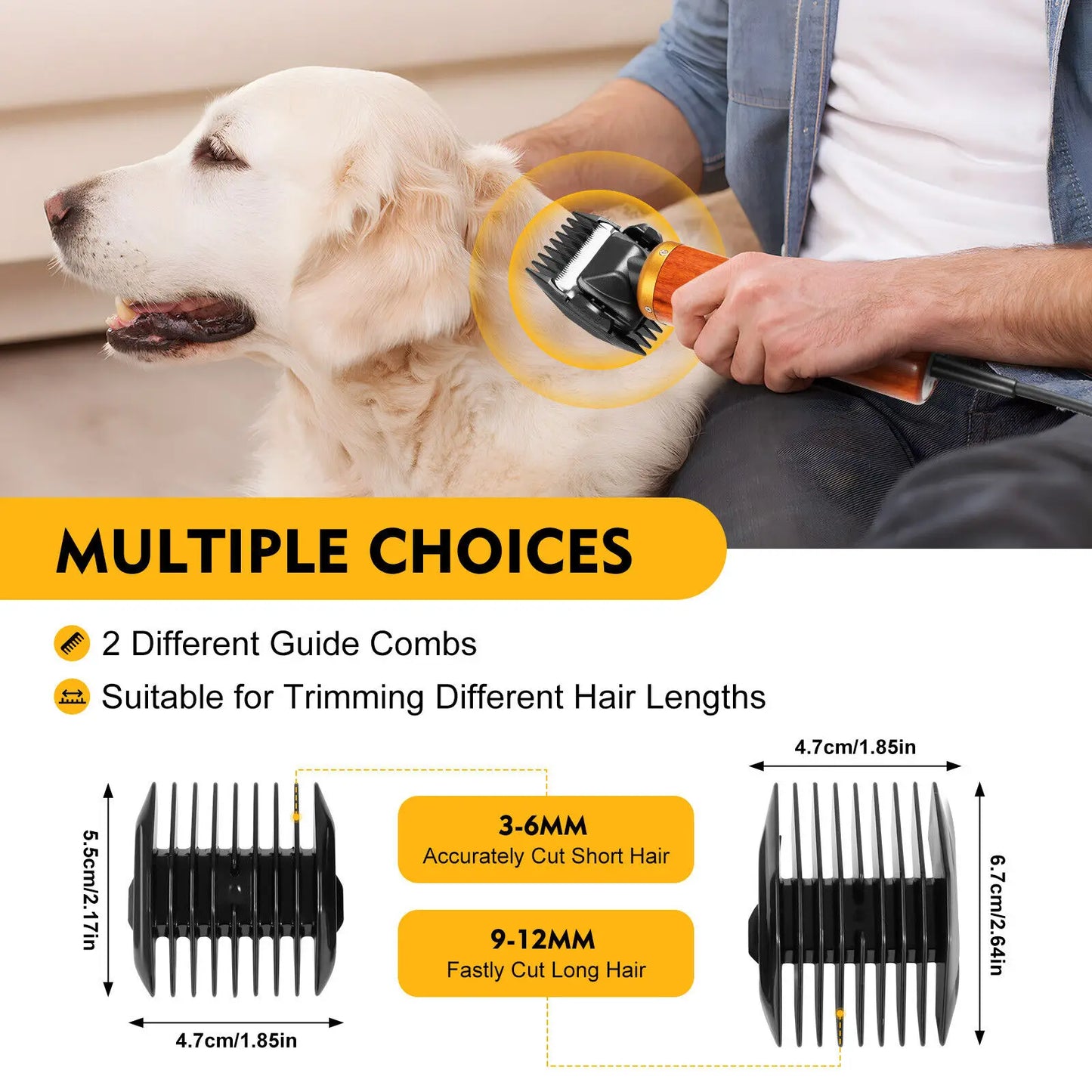 Electric Sheep Goat Shears Clippers Electric Animal Shave Grooming Farm Tool