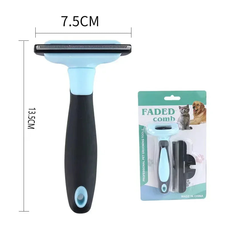 Pet Comb- Hair Remover Grooming Tools- Detachable Clipper-Pet Grooming