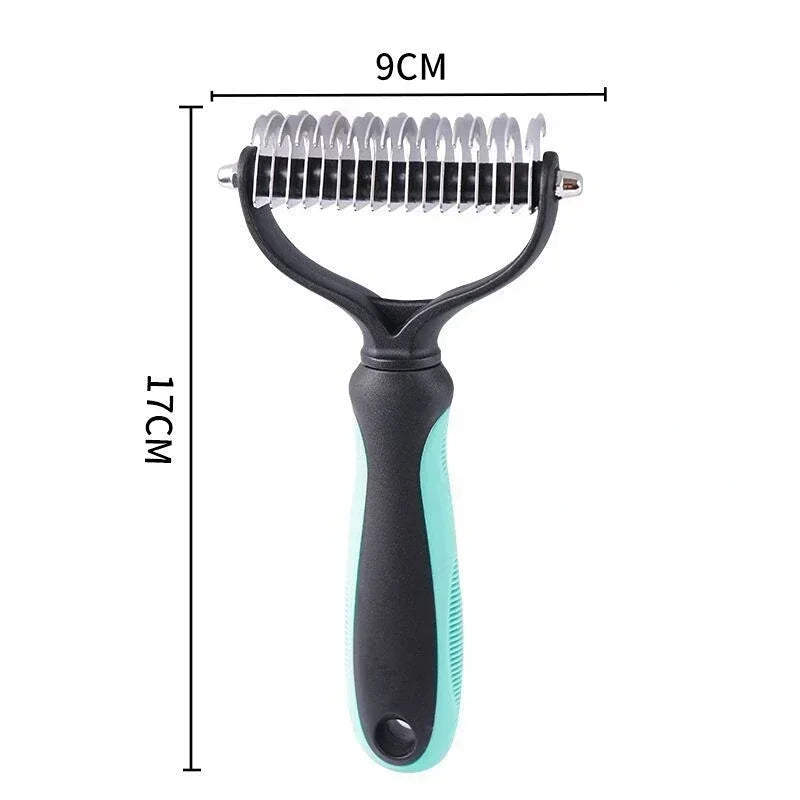 Pet Comb- Hair Remover Grooming Tools- Detachable Clipper-Pet Grooming