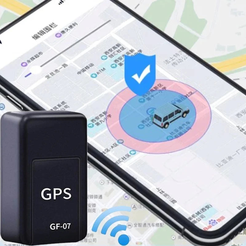 GF07 Magnetic Mini GPS Tracker -Real-Time Locator -Car- Pets-Kids- Compact- Portable GPS Locator- Position APP-Pet Accessories