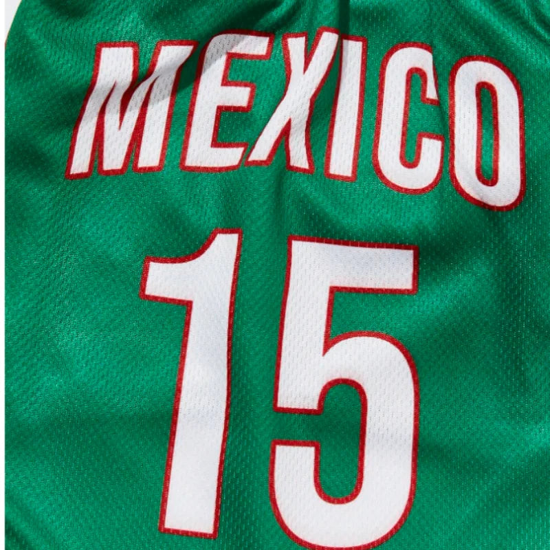 Soccer Jersey- Mexico-Mesh Breathable-Sizes XS to XXL- Costumes/Apparel