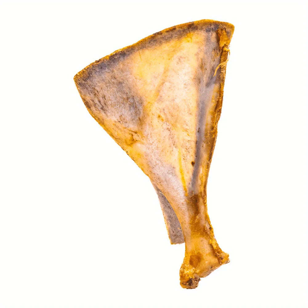 1/2 Pack x 60-90g Lamb Fan Bone- Natural Dog Treats and  Ingredients- Healthy- Easily Digestible-Long Lasting-Pet Bowls/Feeding