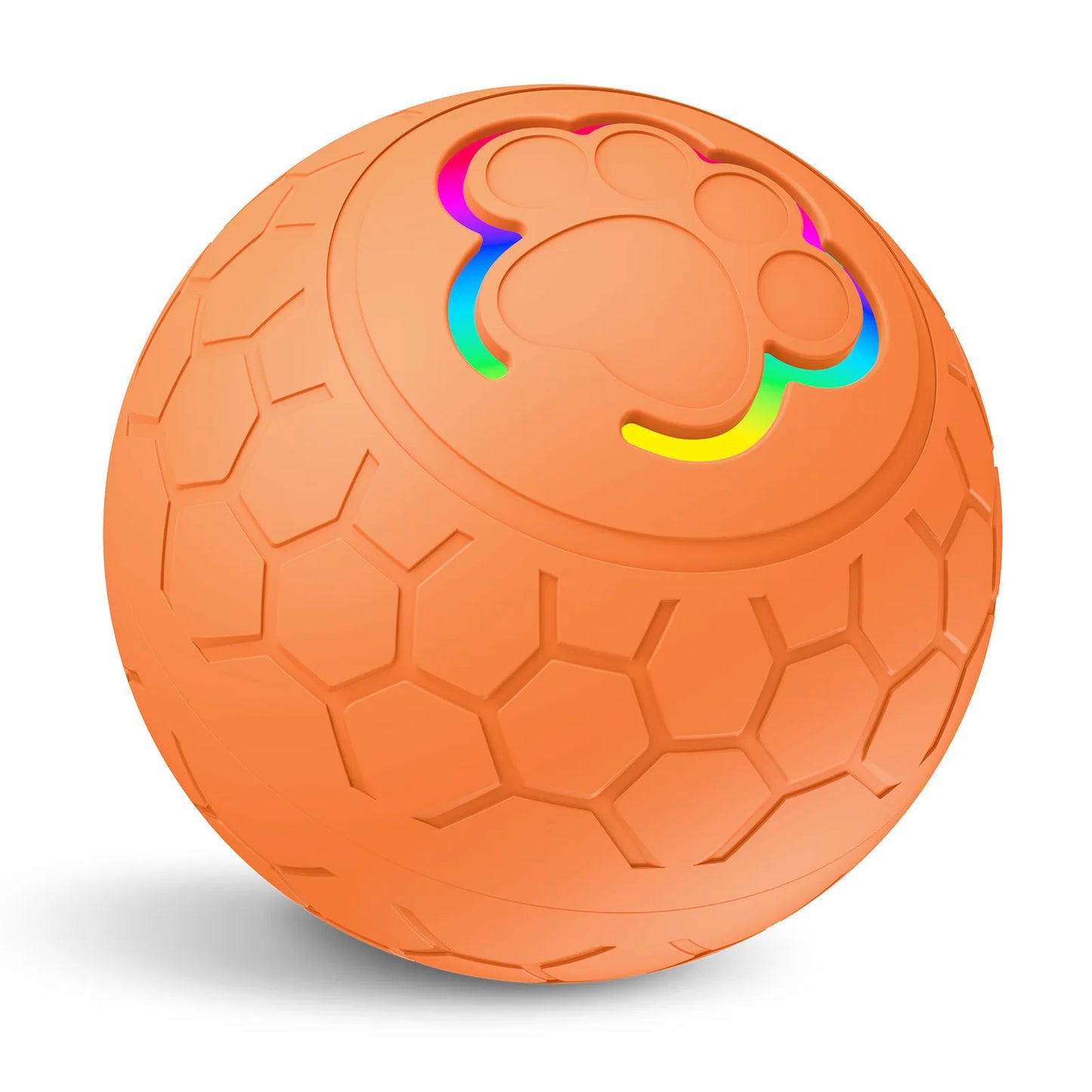 Smart Dog Ball Toy- Electronic Interactive Toy-USB Automatic Bouncing Rolling Toy Ball With RGB Lights-Dog Toys