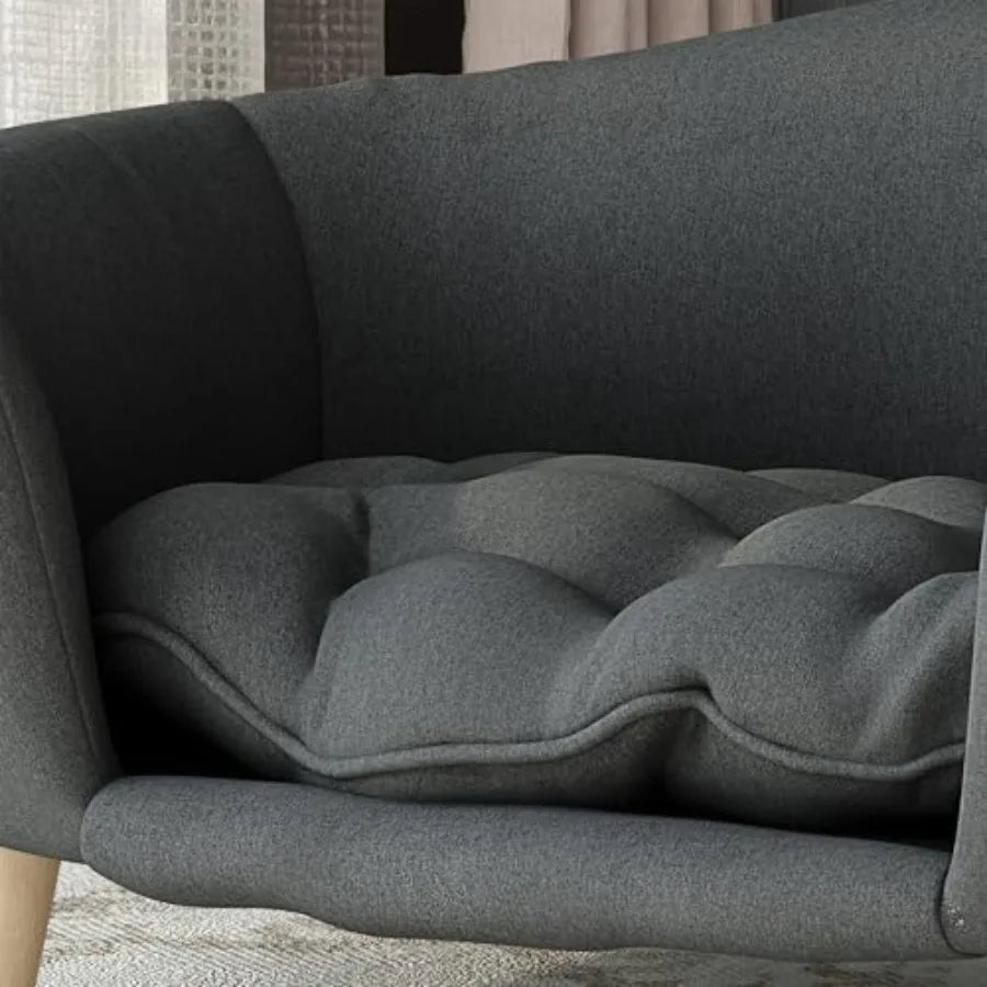 Corduroy Sofa Bed for Medium and Small Dogs- Velvet Dog Bed with Soft Cushion/Durable Wood Legs-Beds & Blankets