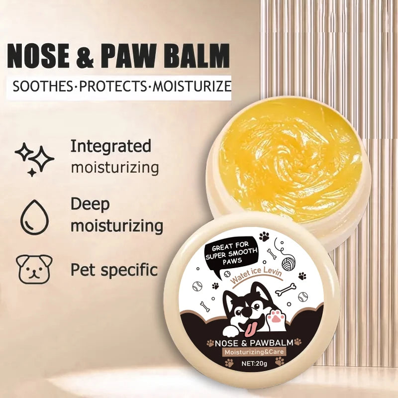 20g Dog/ Nose/Paw Balm- Dog Paw Cream- Dogs Paw Protector Cream- Moisturizer-Repairs Cracked Feet-Pet Grooming
