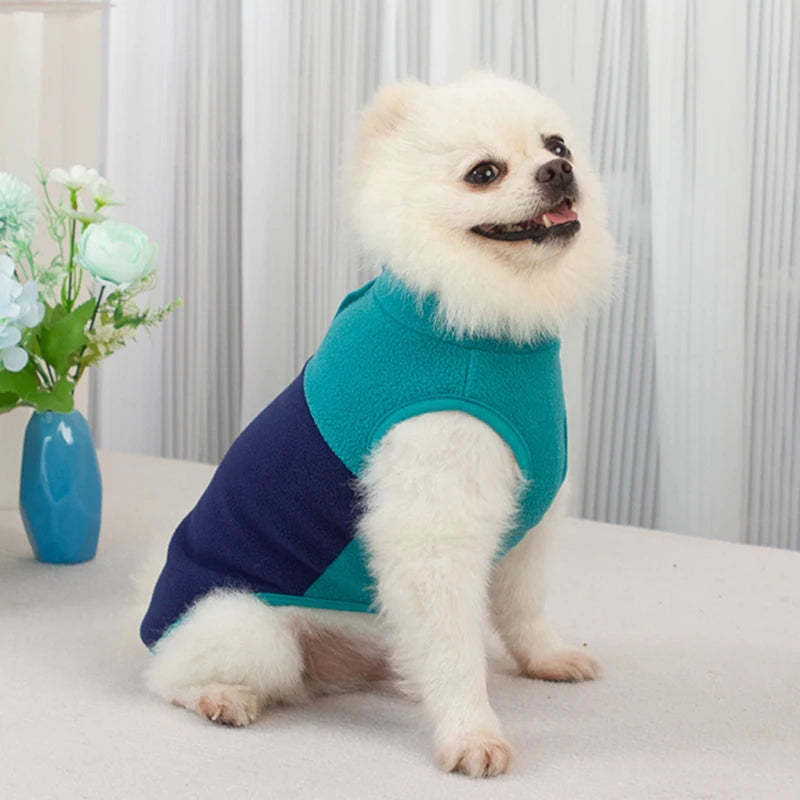 Soft Fleece Dog Clothes-Sizes XS-XL- Spring Autumn Warm- Puppy-Costumes/Apparel