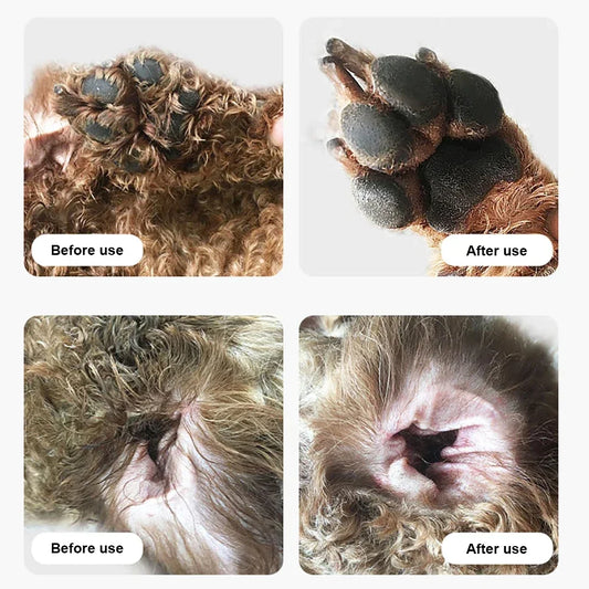 Trimmer Professional Dog  Trimmer Grooming Butt Ears feet electric Pet Hairdresser Scissors