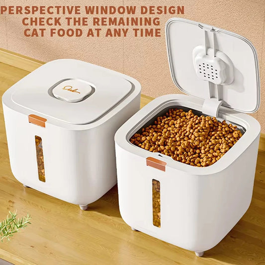 Pet food storage barrel- sealed moisture-proof barrel storage