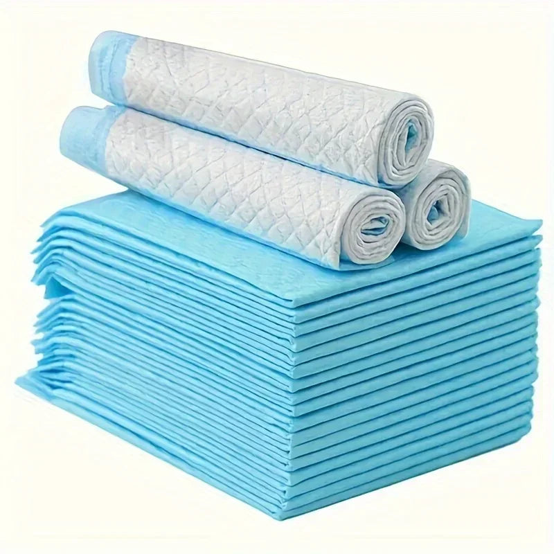 40/50/100/200pcs Super Absorbent Odor-Control Disposable Dog Training Pads-Pet Grooming