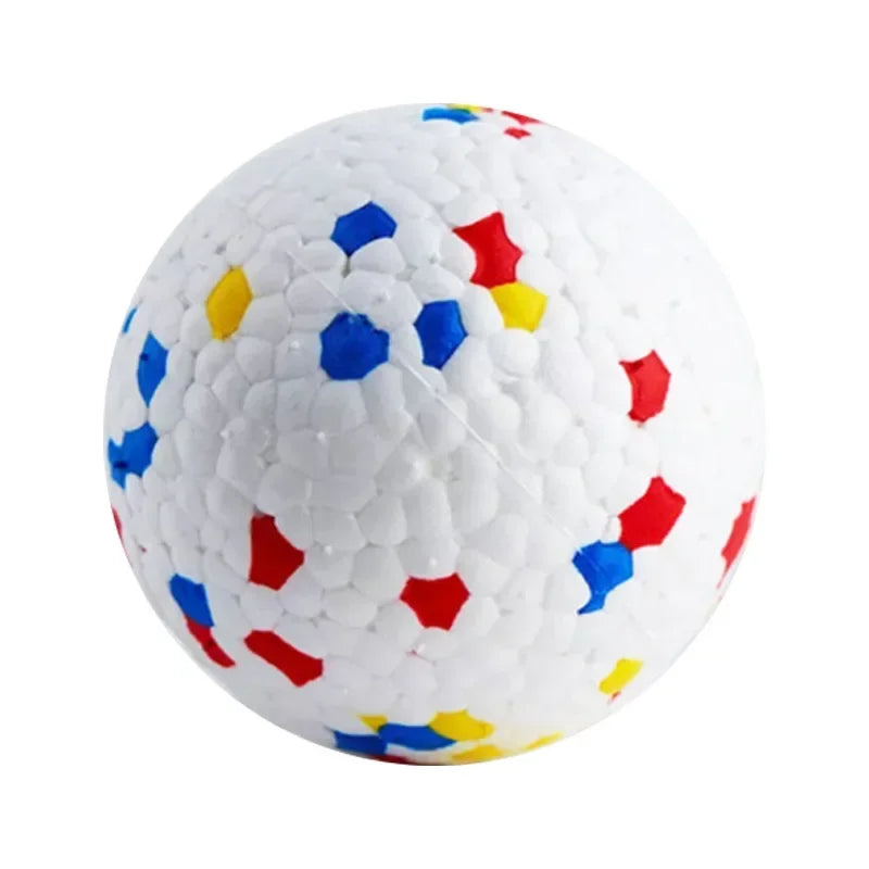 Bite Resistant Solid Dog Ball Toys for Small to Large Dogs- High Elasticity E-TPU Pet Chew Ball Toy -Non Squeak- Interactive-Dog Toys