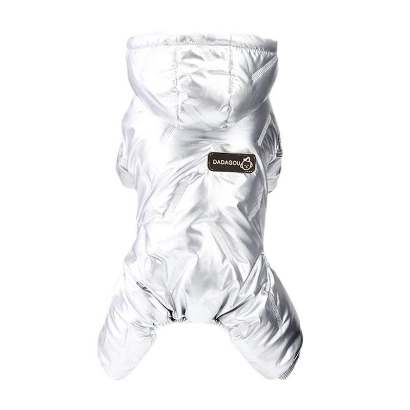 Waterproof Dog Winter Overall Clothes Jacket- Windproof Outdoor- Lightweight Coat Jacket for Small Medium Large