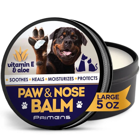 Natural Dog Paw Balm Dog Paw Protection for Hot Pavement Dog Paw Wax for Dry Paws and Nose Canine Paw Moisturizer for Cracked