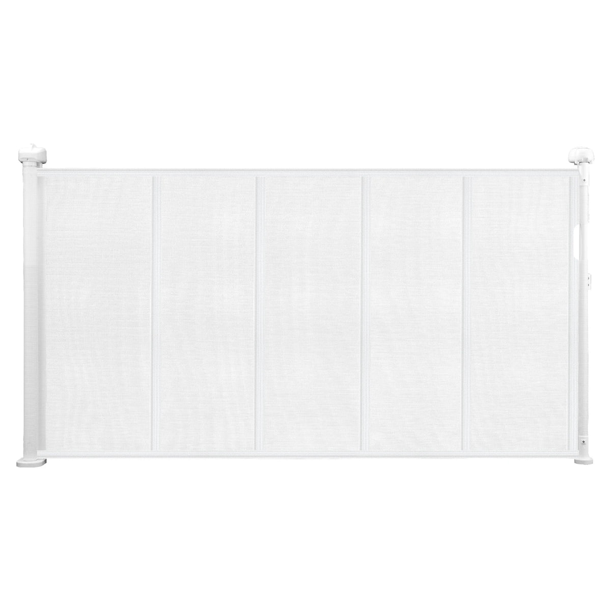 Retractable Gate-SucceBuy 55/71/110in-34in Tall Extends Wide-Mesh Material- Easy to Install-Crates