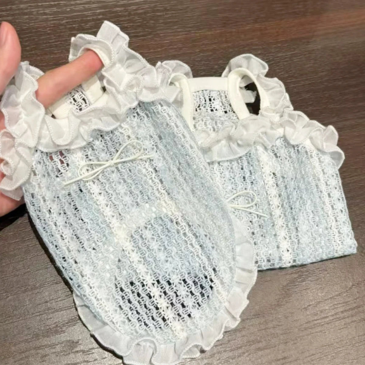 Sleeveless Lace Dog Clothes- Summer Cooling- Soft-Sizes S-XL-Costumes/Apparel
