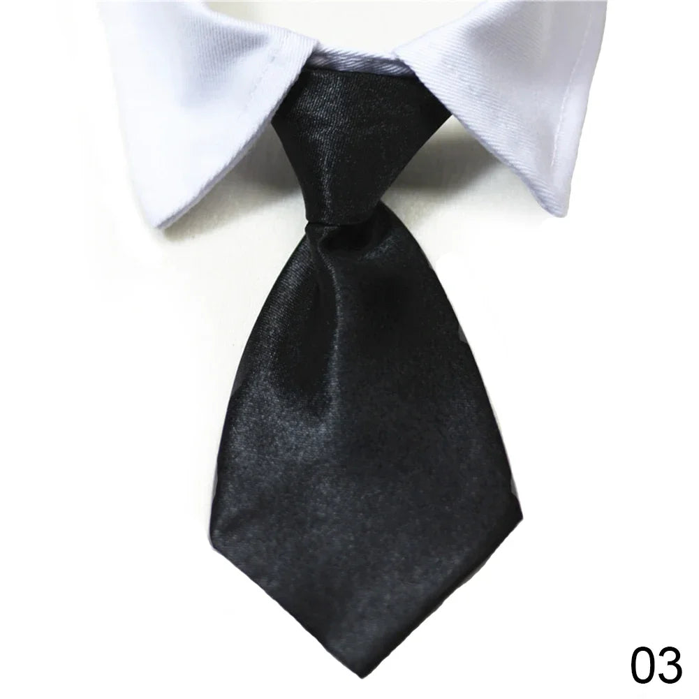 Pet Formal Necktie- Suit for Small -Medium Dogs-Costumes/Apparel