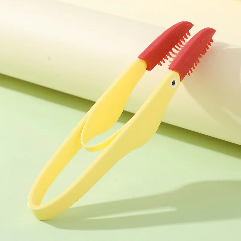 Soft Silicone Cat Dog Tear Marks Brush- Eye Cleaning Combs- Eye Excrement Remover-Pet Grooming