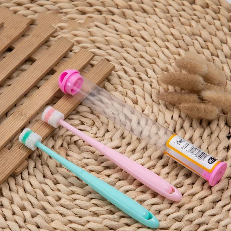 Dog Toothbrush 360 Degree Soft Silicone Oral Hygiene Easy To Handle Deep Clean Dog accessories