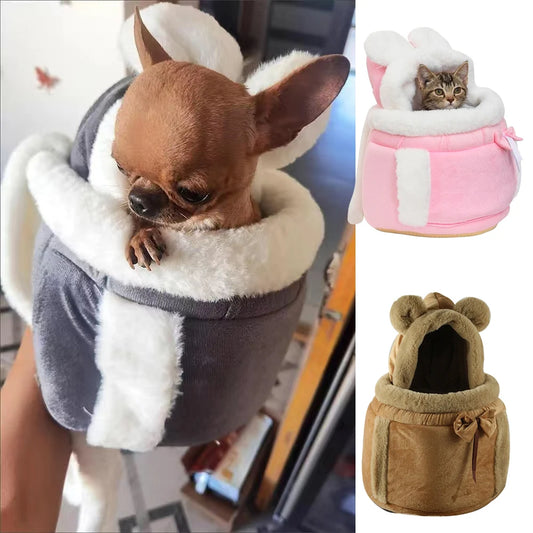 Outdoor Travel Chihuahua Puppy Dog Carrier- Backpack-Carrying Bags for Small Dogs -Pet Car Seat