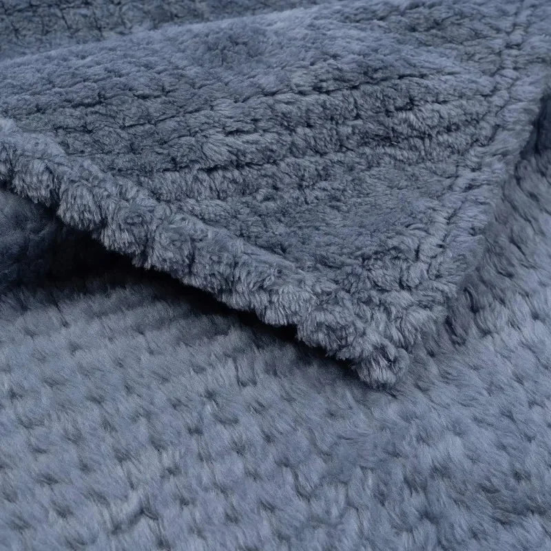 Warm Soft Fuzzy Blankets for Pets- Small Medium Dogs- Fleece- Plush Throws for Bed Couch Sofa Blanket-Beds & Blankets