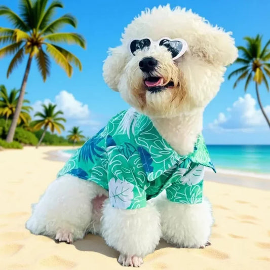 Handsome Small Dog Clothes- Summer Breathable Clothing-Cute Dog Beach Clothing for Small Dog Vest-Sizes XS to 2XL-Costomes/Apparel