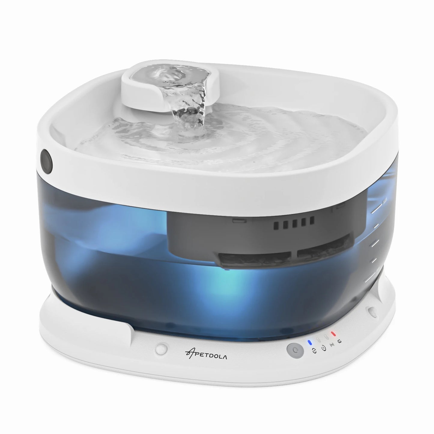 APETDOLA 7L Wireless Dog Water Fountain- Auto Sensor Drinking Fountain Despenser For Pet