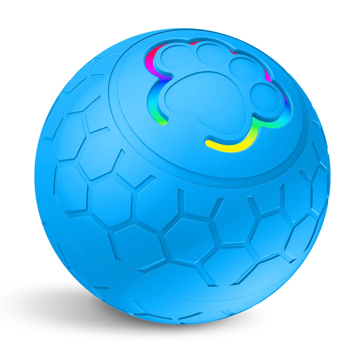 Smart Dog Ball Toy- Electronic Interactive Toy-USB Automatic Bouncing Rolling Toy Ball With RGB Lights-Dog Toys