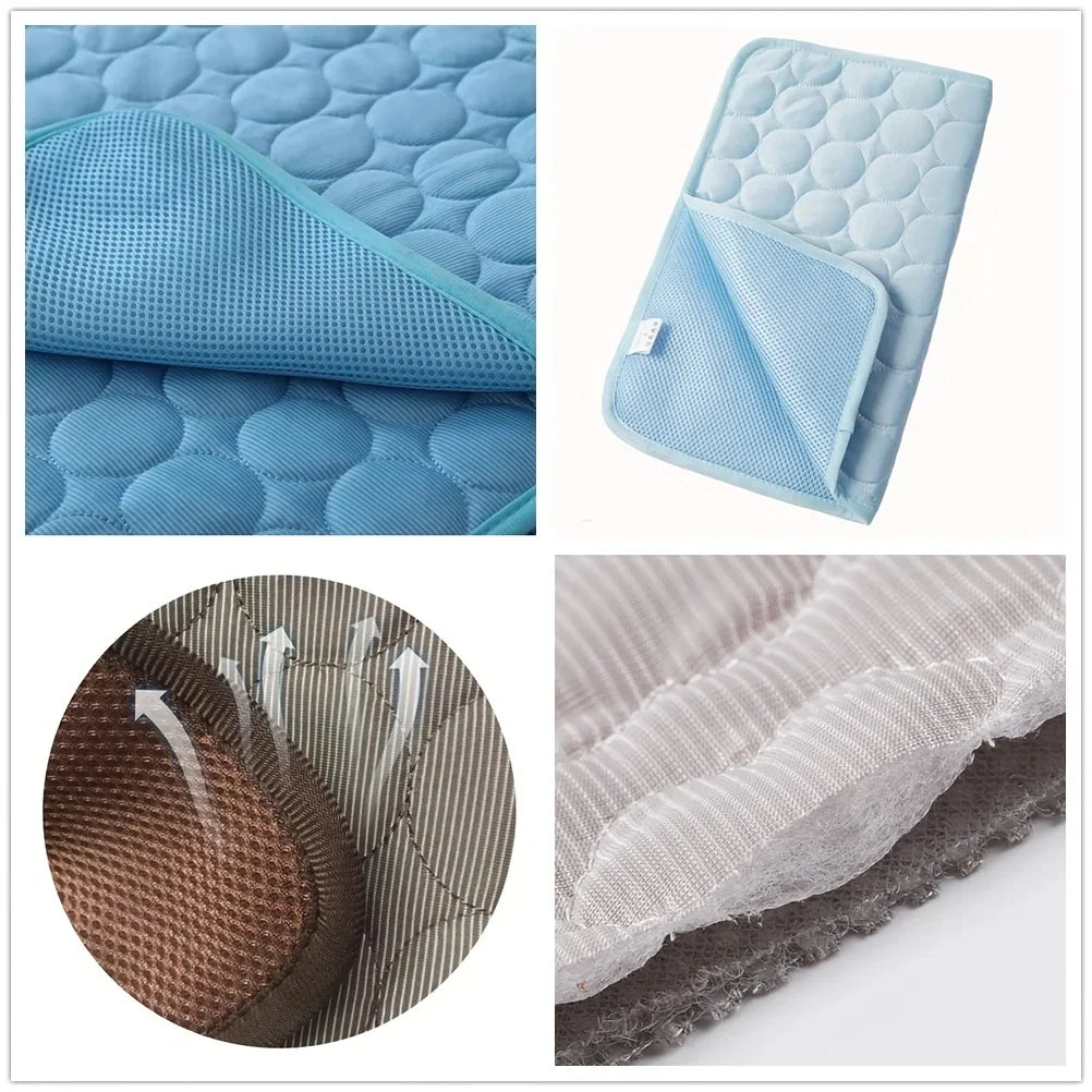 Dog Cooling Mat-Summer-Sizes S to 2XL-Pet Accessories