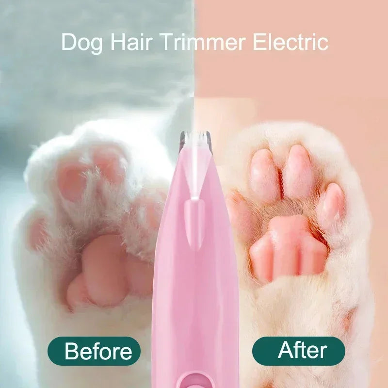 Dog Hair Trimmer- Electric Dog Cutter -Professional Pet Foot Hair Trimmer - Butt Ears-Pet Grooming