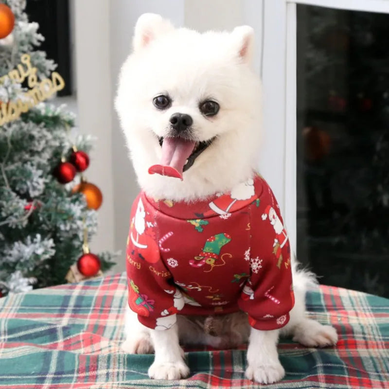 Christmas Dog Clothes- Winter Pet Clothing -Sweaters -size XS- 4XL
