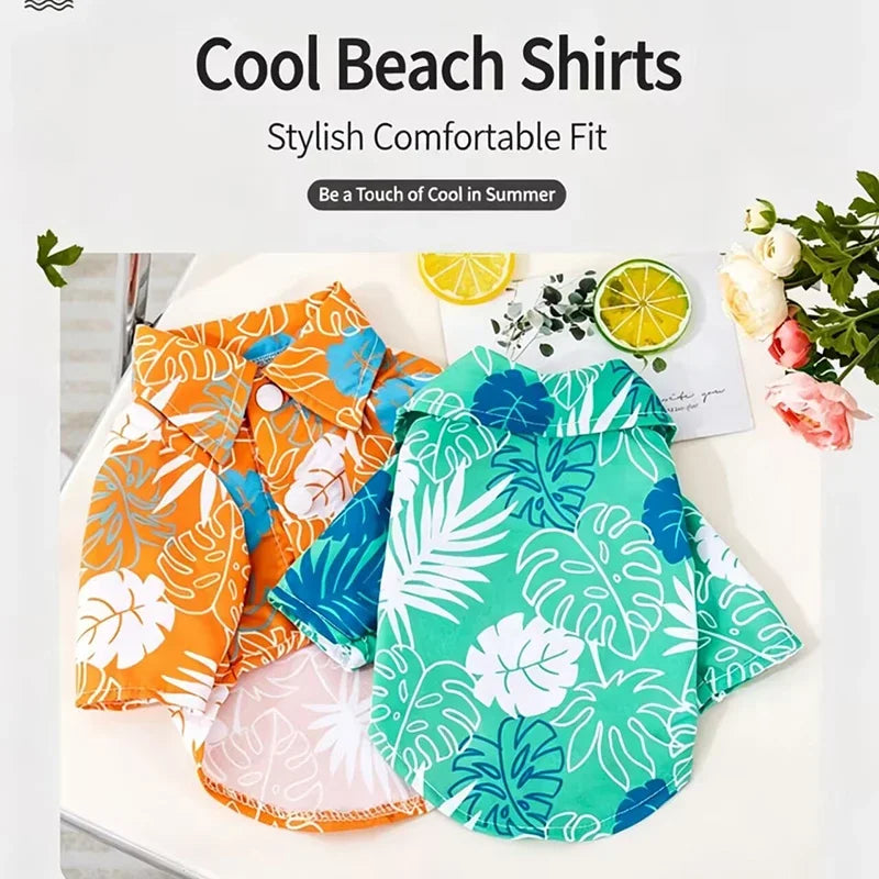 Handsome Small Dog Clothes- Summer Breathable Clothing-Cute Dog Beach Clothing for Small Dog Vest-Sizes XS to 2XL-Costomes/Apparel