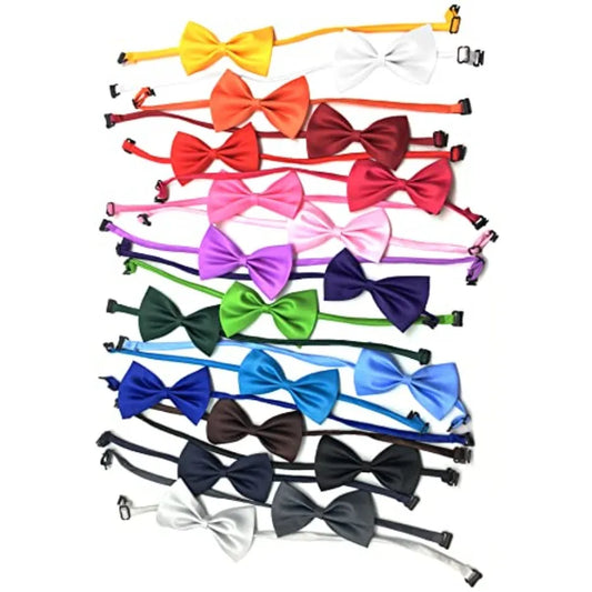 20 Pcs Dog Bow-Ties-Assorted Colors-for Puppy Dogs, Pet Grooming