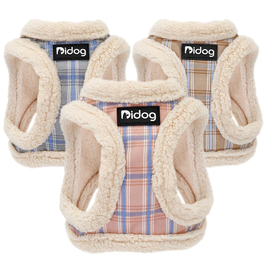 Soft Dog Harness Vest- No Pull Padded Harness Leash Set -Adjustable For Small Medium Dogs