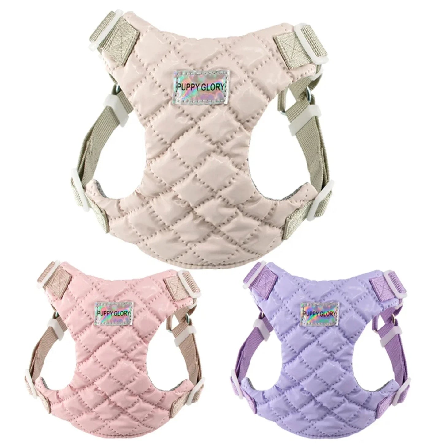 Waterproof Dog Harness -Puppy Dog Vest Harness  Small Medium Dogs -Adjustable Dog Chest Strap