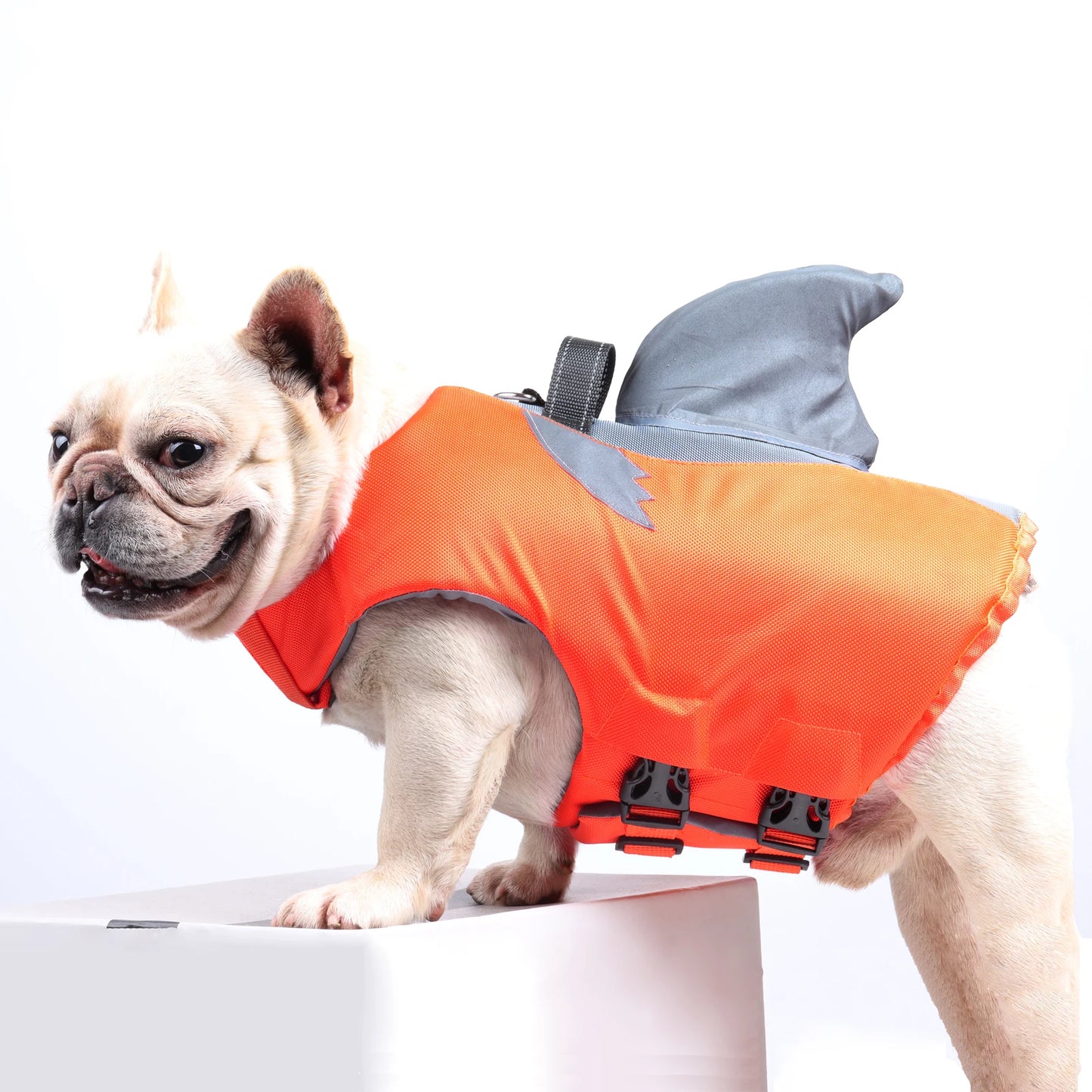 Dog Life Jacket- High Buoyancy -Dog Safety Vest with Rescue Handle-Sizes XS to XXL-Reflective- Swim Vest-Training