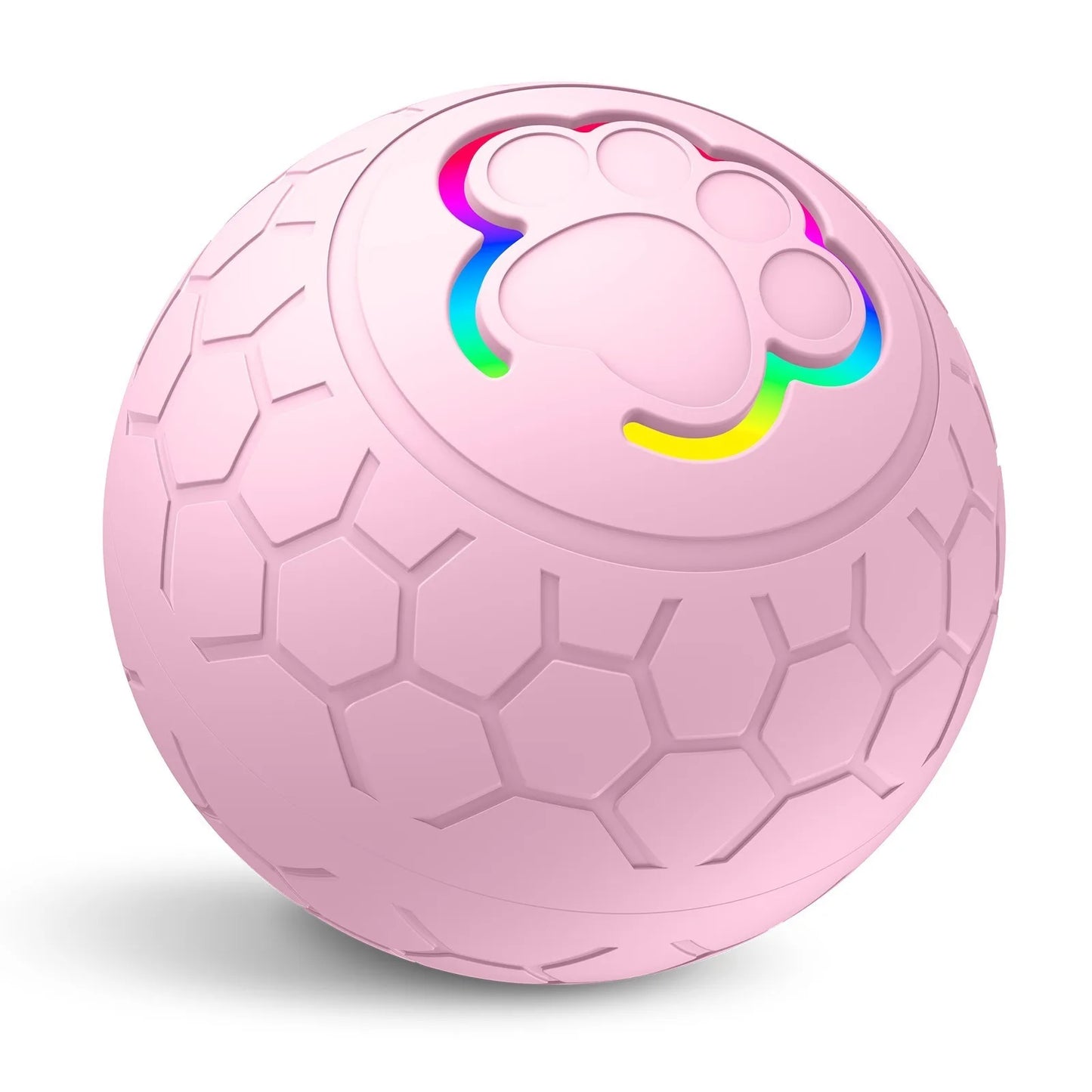 Smart Dog Toy Ball- Electronic -Interactive Pet Toy Ball -USB Automatic Bouncing Rolling Toy Ball With RGB Lights