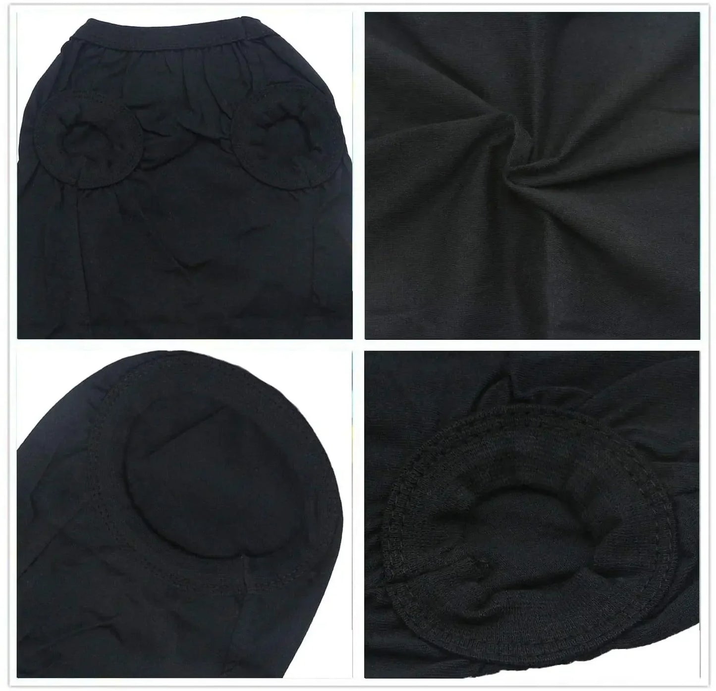 Summer Pure Cotton Dog Vest T-Shirt-Sizes XS-3XL-Costumes/Apparel
