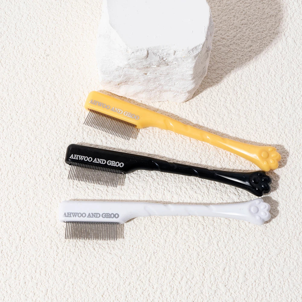 Pet Facial Cleaning Comb Set- Removes Tear Stains- Eye-poop -Pet Grooming