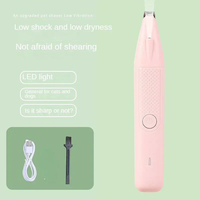 Dog Hair Trimmer- Electric Dog Cutter -Professional Pet Foot Hair Trimmer - Butt Ears-Pet Grooming