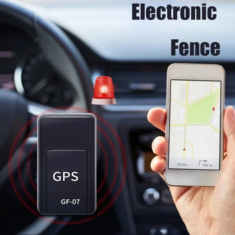 GF07 Magnetic Mini GPS Tracker -Real-Time Locator -Car- Pets-Kids- Compact- Portable GPS Locator- Position APP-Pet Accessories