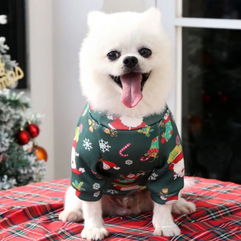 Christmas Dog Clothes- Winter Pet Clothing -Sweaters -size XS- 4XL